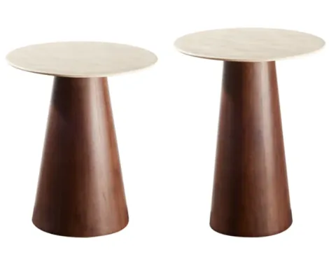 TAVOLINI TONDI - SET 2 PZ