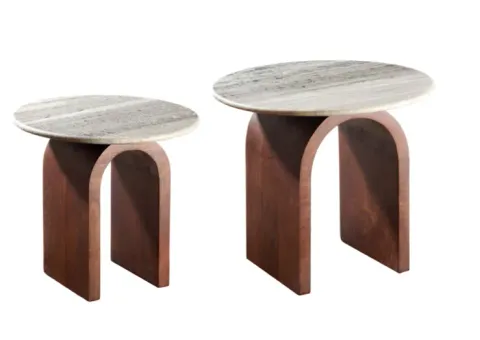 TAVOLINI TONDI - SET 2 PZ