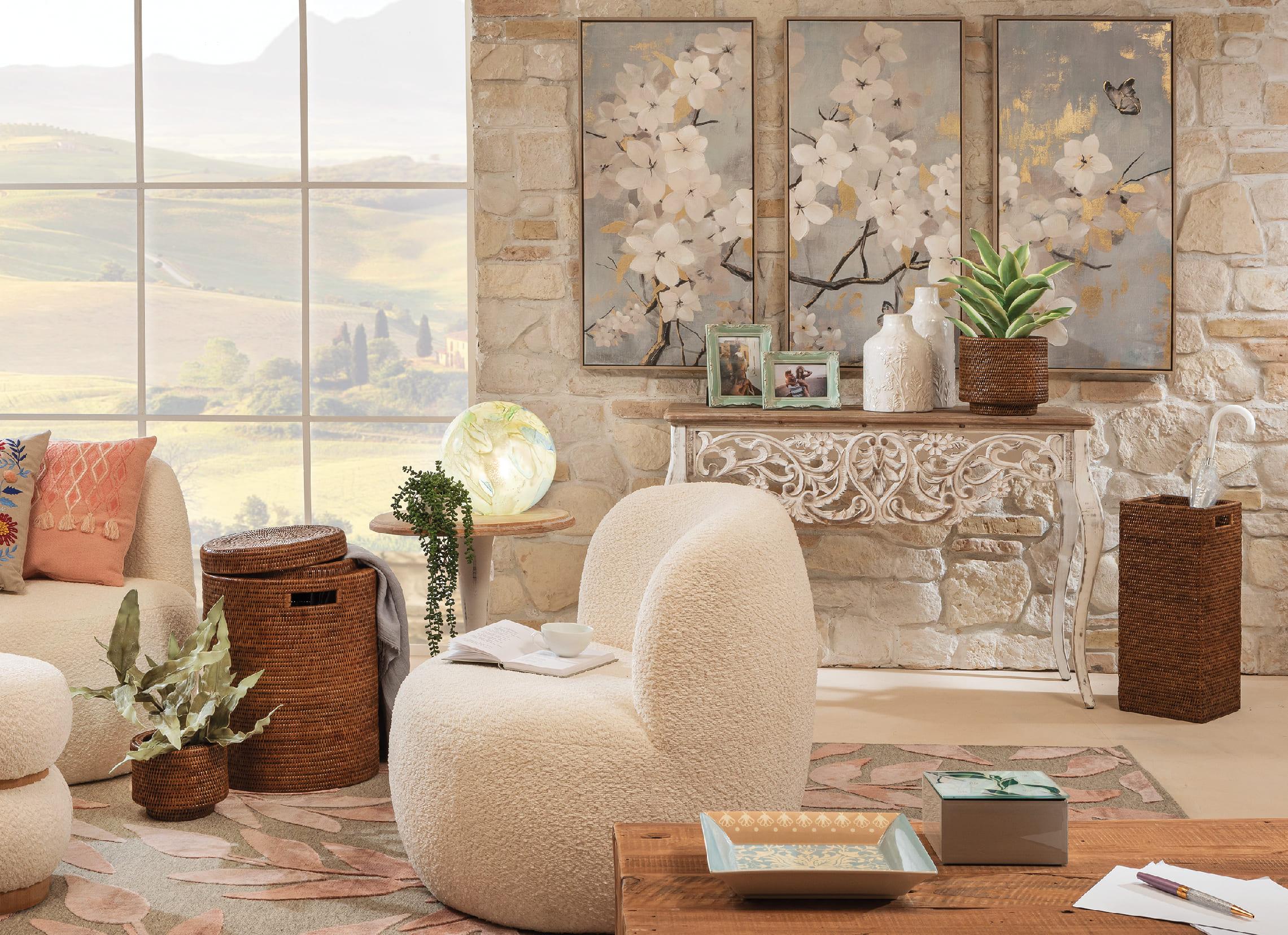 L’eleganza del rattan: oggetti iconici per una casa dal fascino naturale