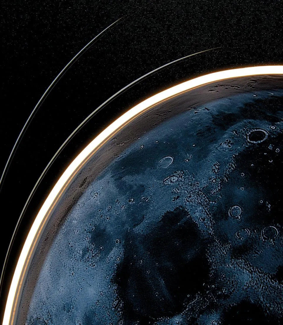 Quadro led 80x120 con cornice