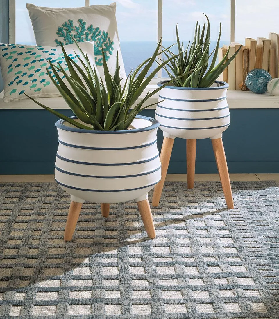 Tappeto con decoro a rilievo