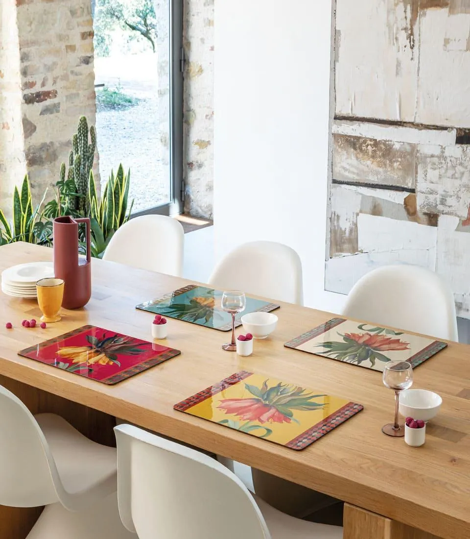 Tovaglietta rigida avorio - Fritillaria