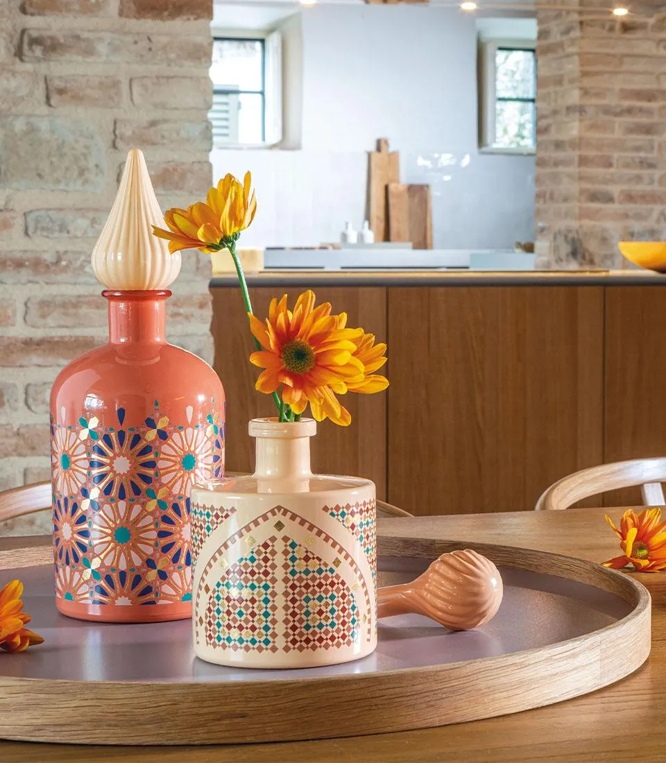 Marrakech - Bottiglia decorativa con tappo, 0,70 L