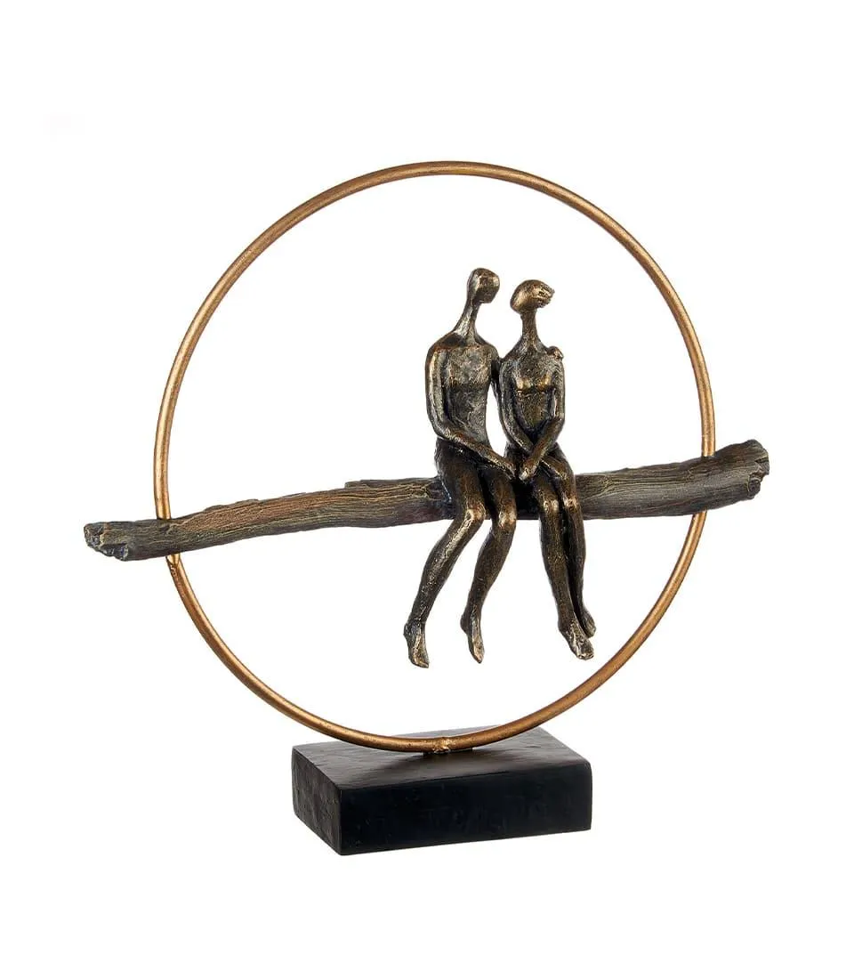 Scultura decorativa innamorati