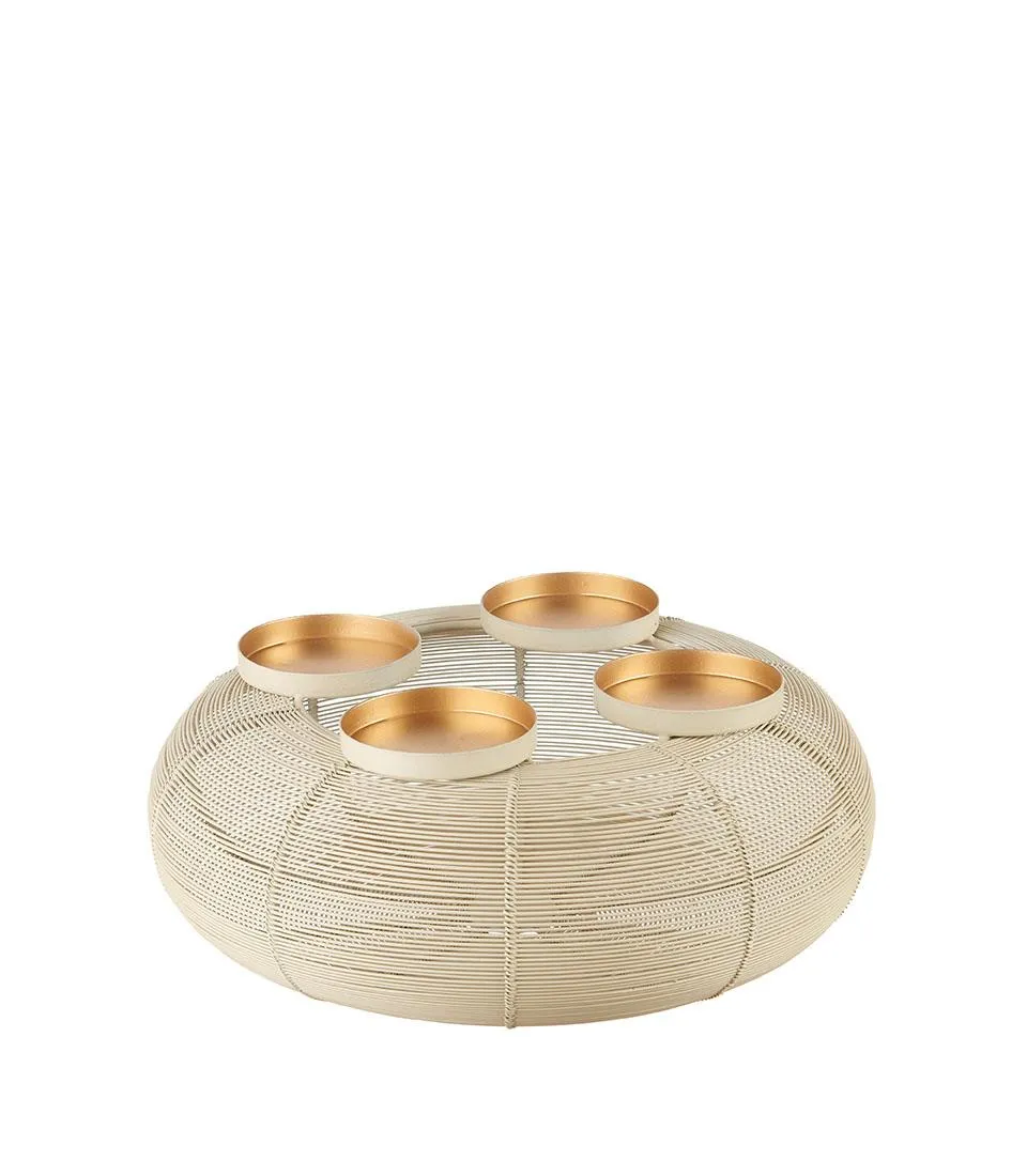 Centrotavola portacandele piccolo