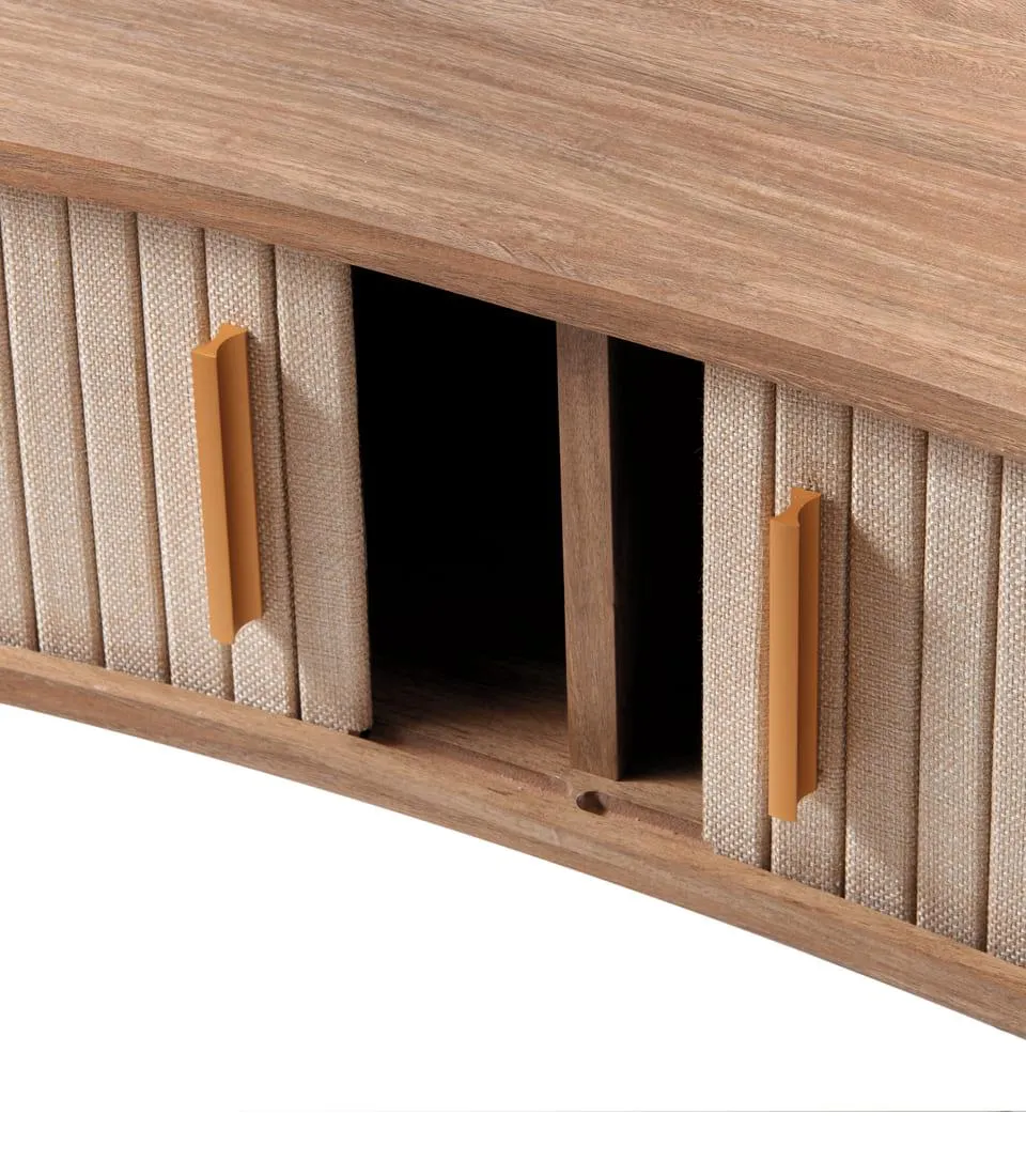 Mobile basso due ante scorrevoli