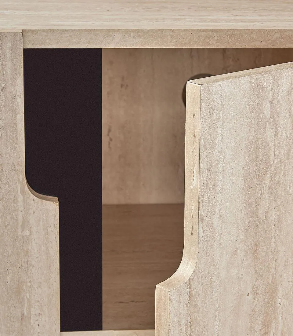 Mobile basso due ante