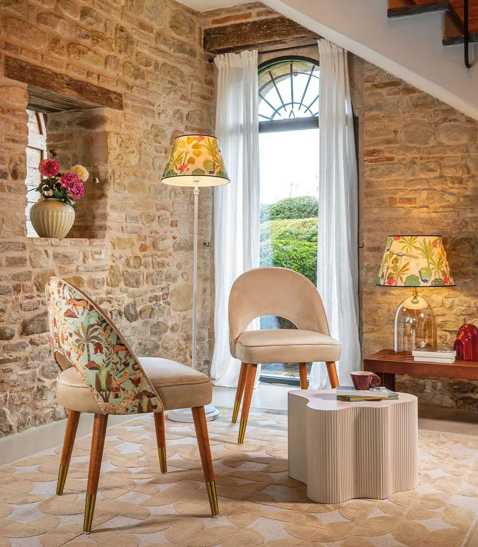 Paralume conico - Pavoni