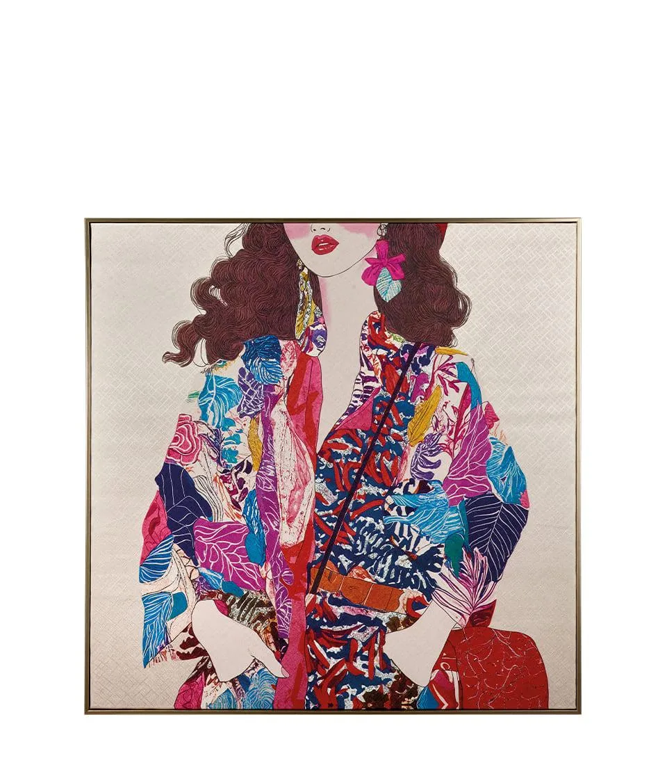 Quadro 100x100 con cornice