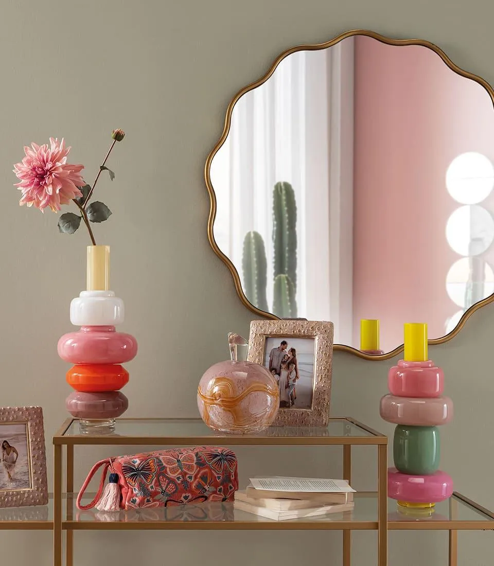 Dalia con bocciolo rosa