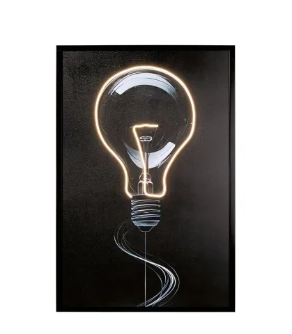 Quadro led 80x120 con cornice