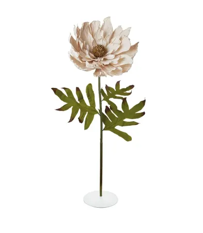 Fiore decorativo con base 190h - dalia