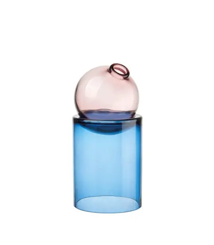 Vaso sfera con base alto