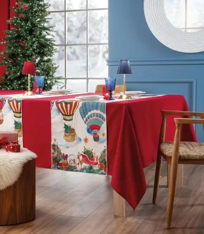 Mongolfiere - runner antimacchia 50x155