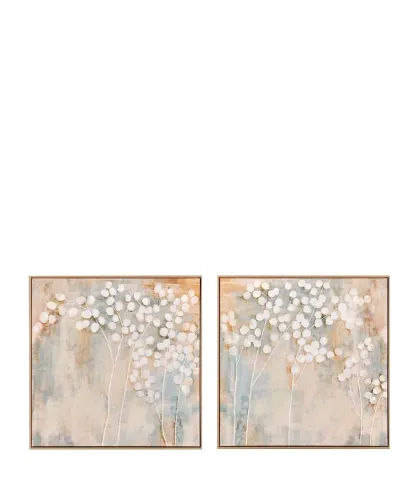 Quadro 80x80 con cornice - set 2 pz